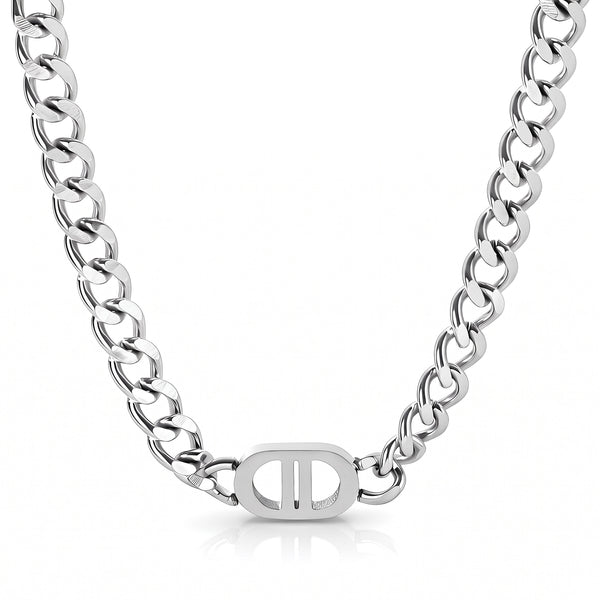 Metro Link Stainless Steel Necklace