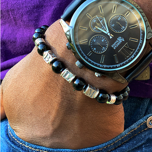 Black Onyx BLM Bracelet