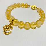Citrine “Ohm” Bracelet