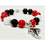 Falcons Inspired Gemstone Bracelet