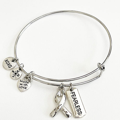 Fearless Charm bangle