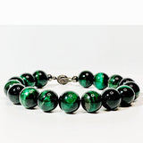 Classic Green Tiger Eye Bracelet