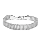 Silver Mesh Bracelet