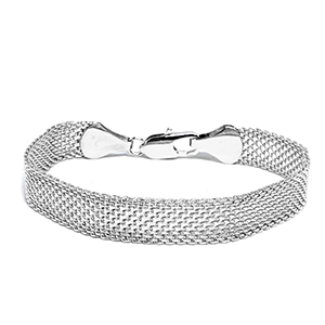 Silver Mesh Bracelet