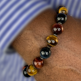 Multicolor Tiger Eye Bracelet