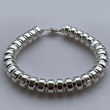 Silver Plated Hematite Bracelet