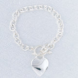 Heart Toggle Bracelet
