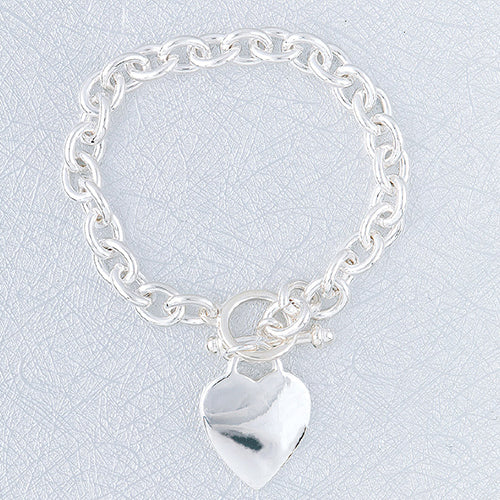 Heart Toggle Bracelet