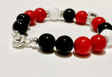 Falcons Inspired Gemstone Bracelet