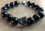 Black Panther Black Onyx Bracelet