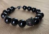 Black Panther Black Onyx Bracelet