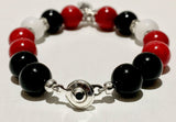 Falcons Inspired Gemstone Bracelet